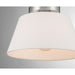 Meridian - M60077BN - Three Light Semi-Flush Mount - Brushed Nickel