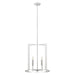 Meridian - M7044CH - Four Light Pendant - Chrome