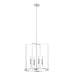 Meridian - M7044CH - Four Light Pendant - Chrome