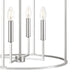 Meridian - M7044CH - Four Light Pendant - Chrome