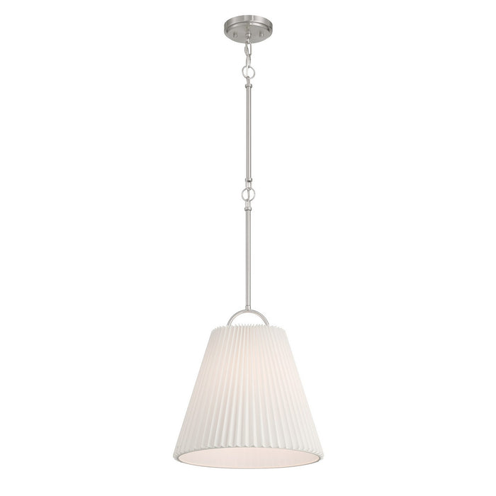 Meridian - M7045BN - One Light Pendant - Brushed Nickel