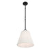 Meridian - M7045MBK - One Light Pendant - Matte Black