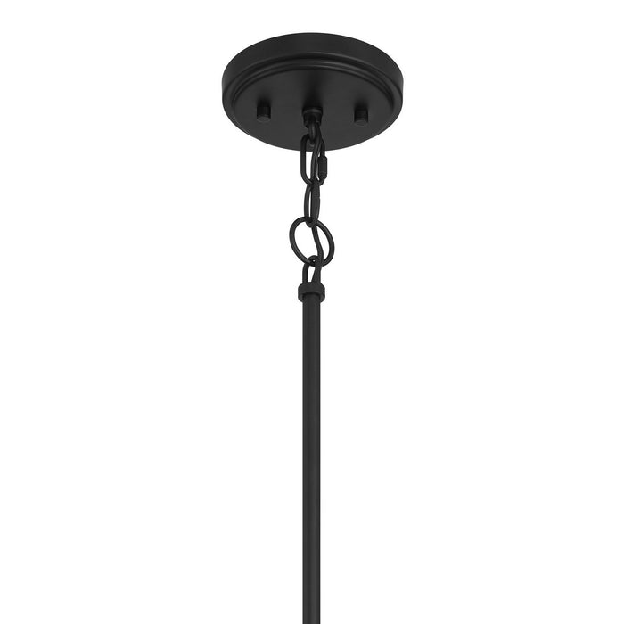 Meridian - M7045MBK - One Light Pendant - Matte Black