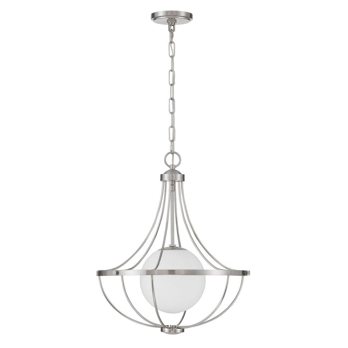 Meridian - M7047BN - One Light Pendant - Brushed Nickel