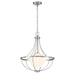 Meridian - M7047BN - One Light Pendant - Brushed Nickel