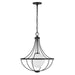 Meridian - M7047MBK - One Light Pendant - Matte Black