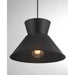 Meridian - M7049MBK - One Light Pendant - Matte Black