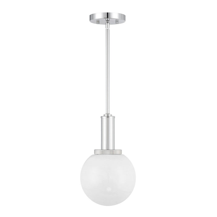 Meridian - M7050CH - One Light Pendant - Chrome