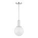 Meridian - M7050CH - One Light Pendant - Chrome