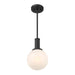 Meridian - M7050MBK - One Light Pendant - Matte Black