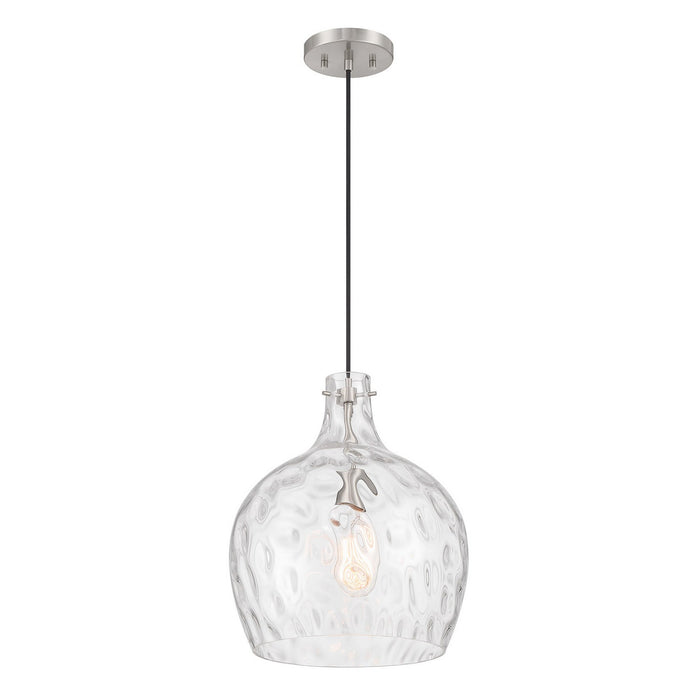 Meridian - M7053BN - One Light Pendant - Brushed Nickel