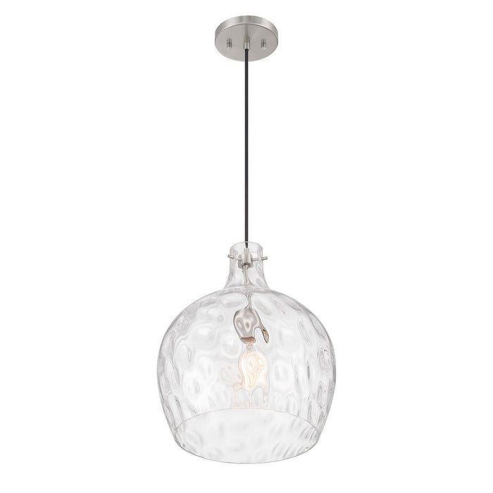 Meridian - M7053BN - One Light Pendant - Brushed Nickel