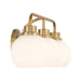 Meridian - M80081NB - Three Light Bathroom Vanity - Natural Brass