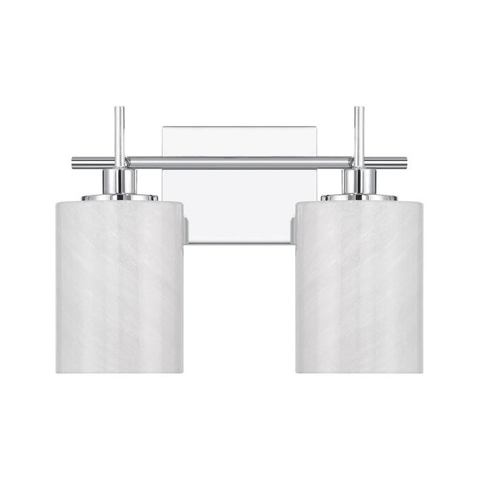 Meridian - M80083CH - Two Light Bathroom Vanity - Chrome