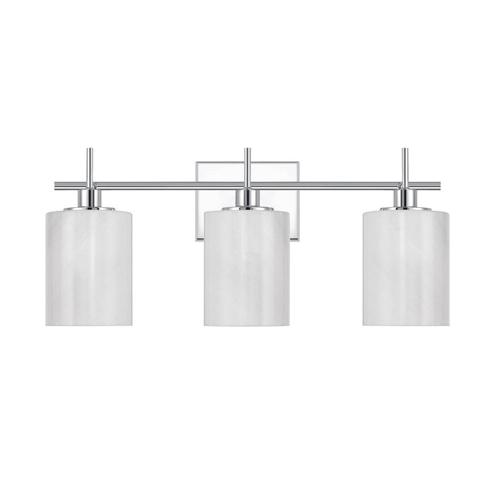 Meridian - M80084CH - Three Light Bathroom Vanity - Chrome