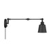 Meridian - M90089MBK - One Light Wall Sconce (Set of 2) - Matte Black