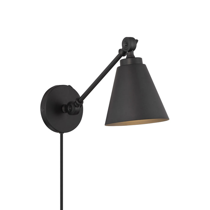 Meridian - M90108MBK - One Light Wall Sconce (Set of 2) - Matte Black