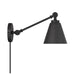 Meridian - M90108MBK - One Light Wall Sconce (Set of 2) - Matte Black