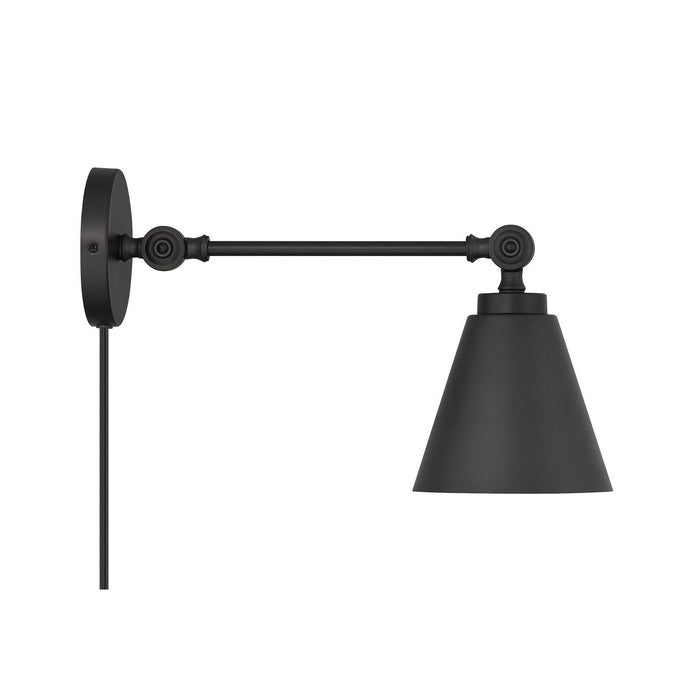 Meridian - M90108MBK - One Light Wall Sconce (Set of 2) - Matte Black