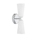 Meridian - M90109CH - Two Light Wall Sconce - Chrome