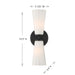 Meridian - M90109MBK - Two Light Wall Sconce - Matte Black