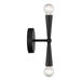 Meridian - M90110MBK - Two Light Wall Sconce - Matte Black