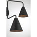 Meridian - M90111MBK - Two Light Wall Sconce - Matte Black