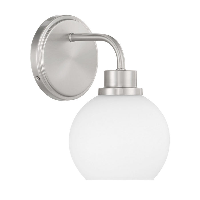 Meridian - M90112BN - One Light Wall Sconce - Brushed Nickel