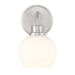 Meridian - M90112BN - One Light Wall Sconce - Brushed Nickel