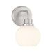 Meridian - M90112BN - One Light Wall Sconce - Brushed Nickel