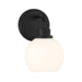 Meridian - M90112MBK - One Light Wall Sconce - Matte Black