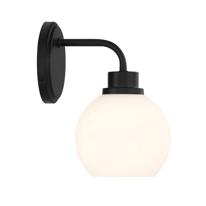 Meridian - M90112MBK - One Light Wall Sconce - Matte Black