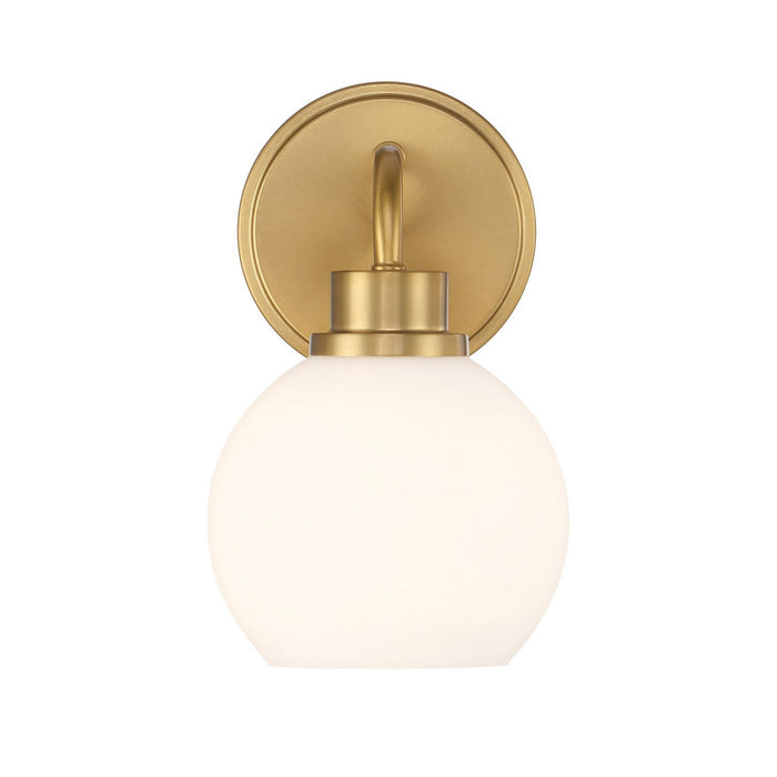 Meridian - M90112NB - One Light Wall Sconce - Natural Brass