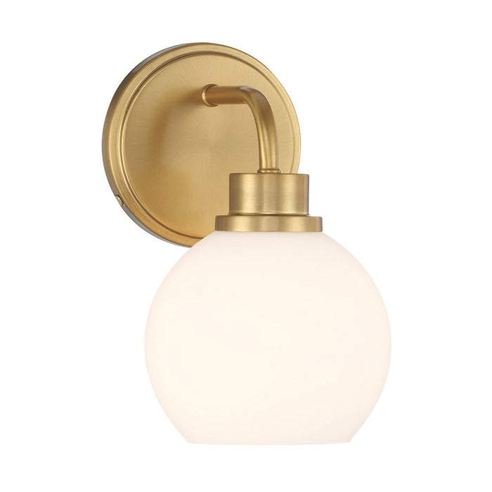 Meridian - M90112NB - One Light Wall Sconce - Natural Brass