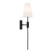 Meridian - M90114MBK - One Light Wall Sconce - Matte Black