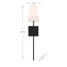 Meridian - M90114MBK - One Light Wall Sconce - Matte Black