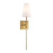 Meridian - M90114NB - One Light Wall Sconce - Natural Brass