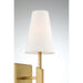 Meridian - M90114NB - One Light Wall Sconce - Natural Brass