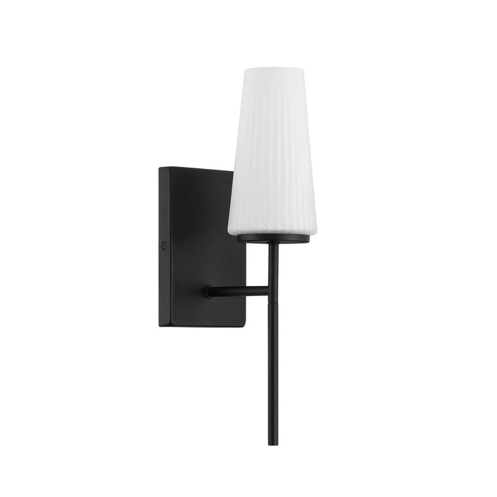 Meridian - M90115MBK - One Light Wall Sconce - Matte Black