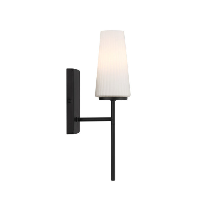 Meridian - M90115MBK - One Light Wall Sconce - Matte Black