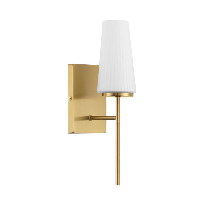 Meridian - M90115NB - One Light Wall Sconce - Natural Brass