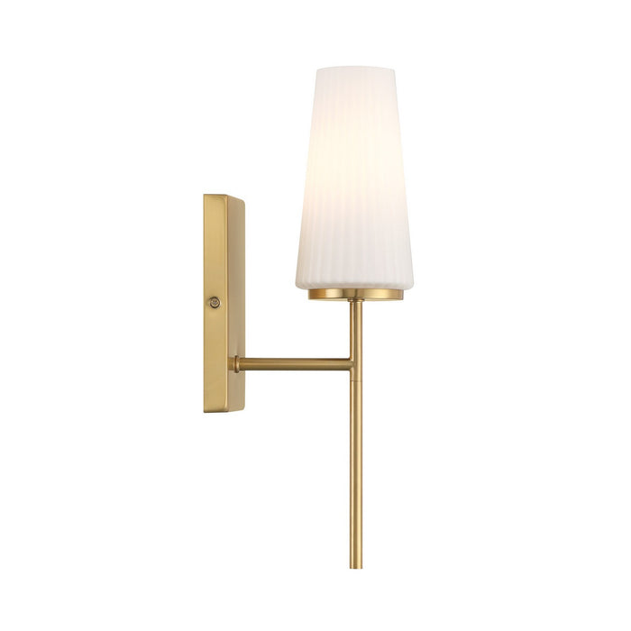 Meridian - M90115NB - One Light Wall Sconce - Natural Brass