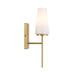 Meridian - M90115NB - One Light Wall Sconce - Natural Brass