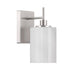 Meridian - M90116BN - One Light Wall Sconce - Brushed Nickel