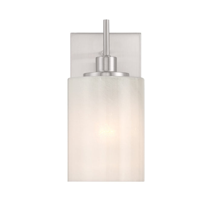 Meridian - M90116BN - One Light Wall Sconce - Brushed Nickel