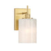 Meridian - M90116NB - One Light Wall Sconce - Natural Brass