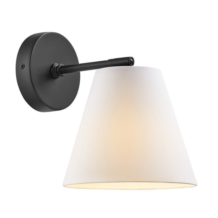 Meridian - M90119MBK - One Light Wall Sconce - Matte Black