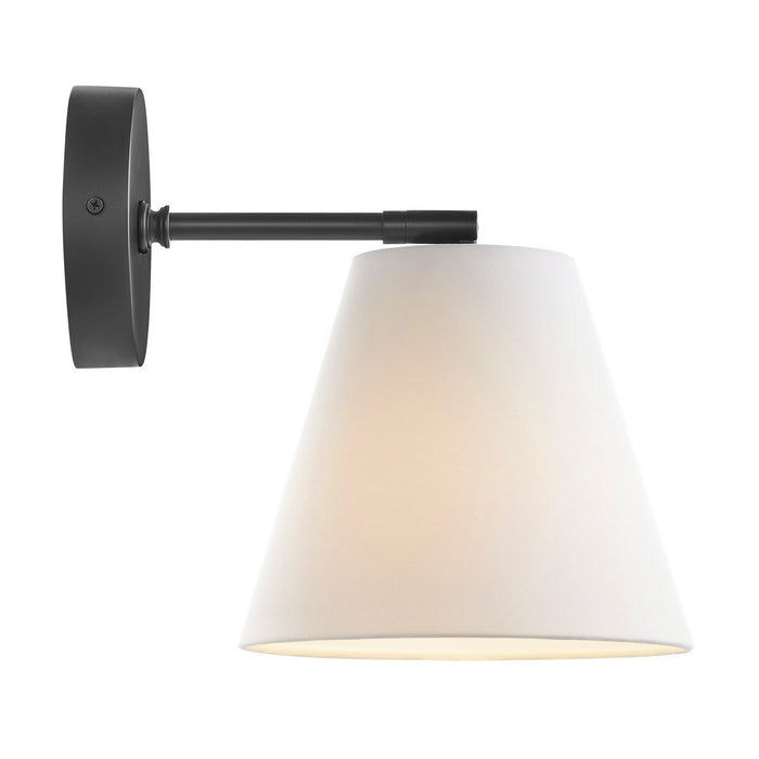 Meridian - M90119MBK - One Light Wall Sconce - Matte Black