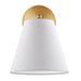 Meridian - M90119NB - One Light Wall Sconce - Natural Brass