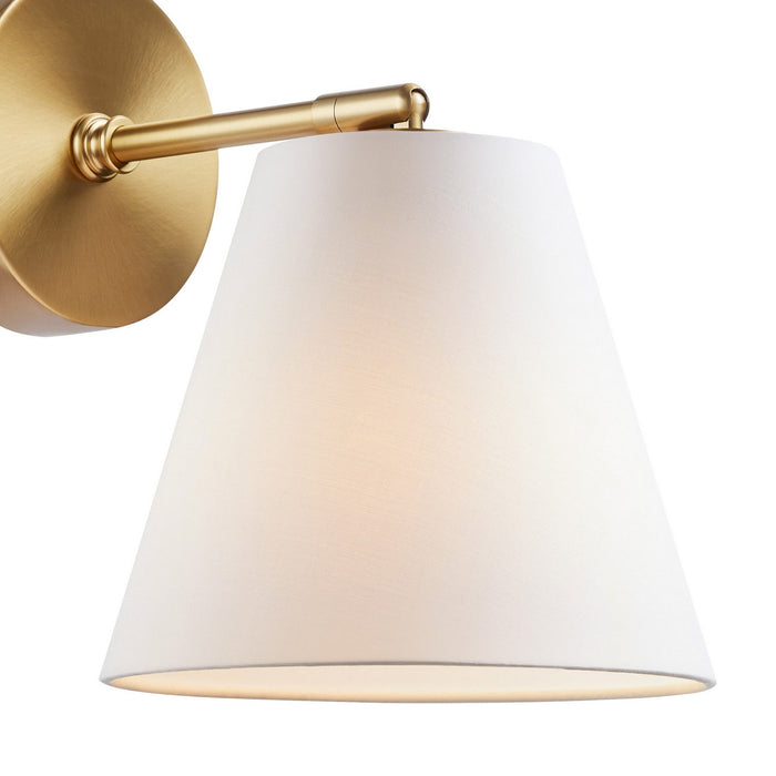 Meridian - M90119NB - One Light Wall Sconce - Natural Brass